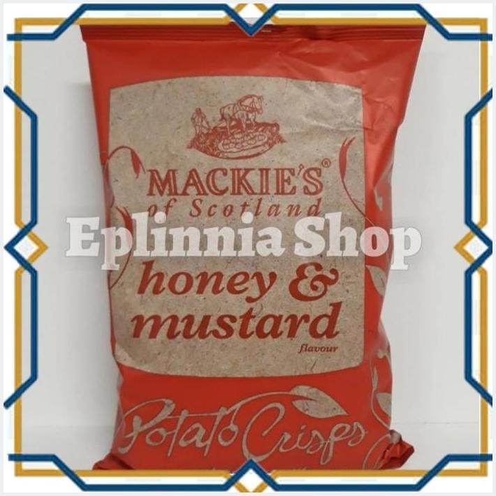 

[EPL] MACKIE'S MACKIES HONEY & MUSTARDPOTATO CHIPS 150 GR - KERIPIK KENTANG