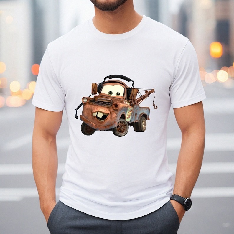 Kaos Mater Kemeja Mobil Disney Kemeja Mobil Disney Pixar Hadiah Kemeja Mobil Kemeja Perjalanan Disne