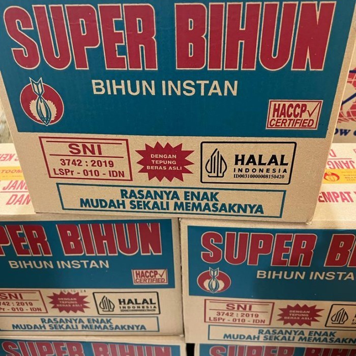 

Bihun Kuah 1 Dus 30 Pcs