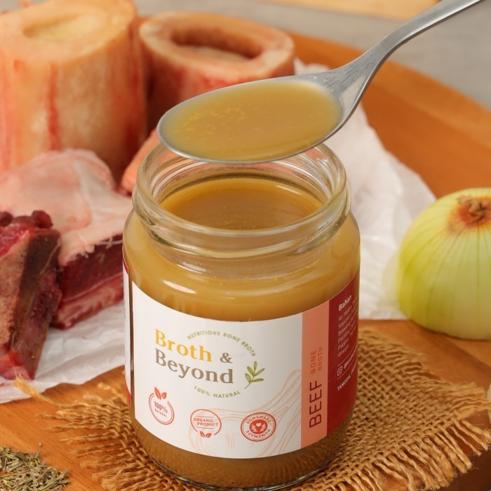 

Organic Grassfed Beef Bone Broth Kaldu Sapi Mpasi Organik