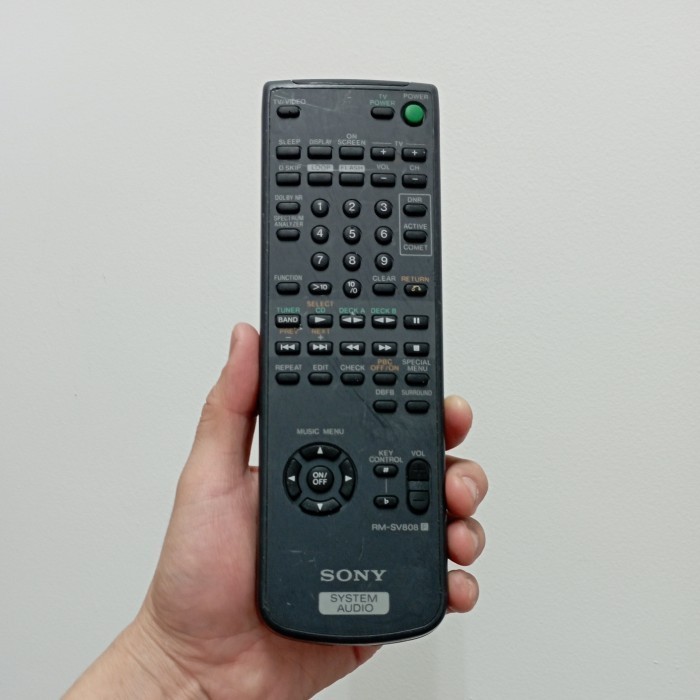 Remot Remote Audio System Original Sony RM-SV808