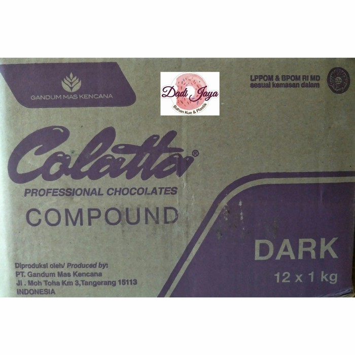 

Cabina Colattta Dark Coklat Compound 1 Kg Cartonan