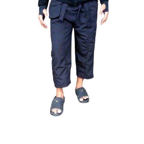 Promo Mega Sale 4.4 // Celana Pangsi Sirwal M.Zaidan Hitam Celana Cingkrang