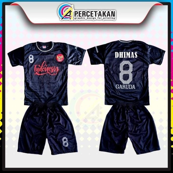Ready Jersey Bola Timnas Indonesia Setelan Gratis Sablon Nama, Baju Juragankawan12