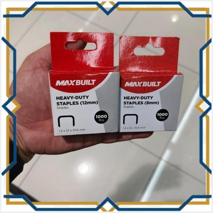 

[LDY] MAX BUILT HEAVY-DUTY STAPLES 1000PCS