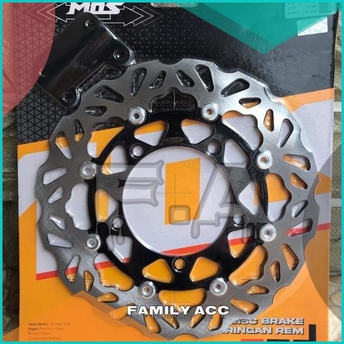 PIRINGAN CAKRAM LEBAR 300MM COPY TDR/ PSM MOS BLACK MOTOR MX KING 150