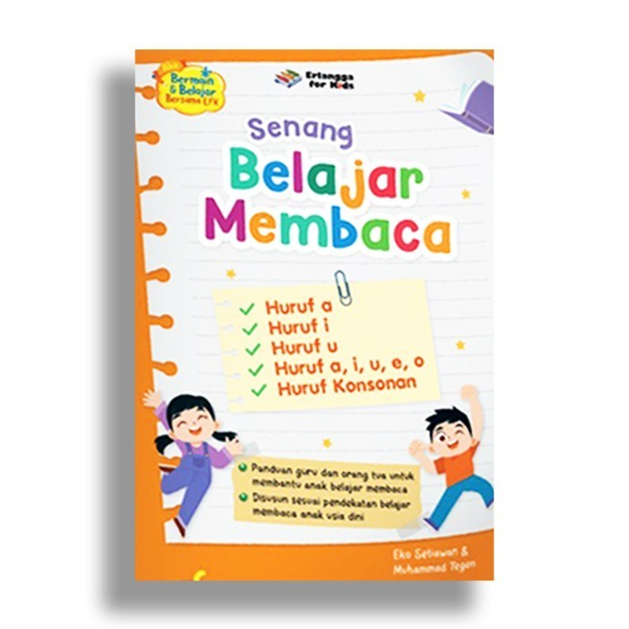 Buku Senang Belajar Membaca Erlangga For Kids