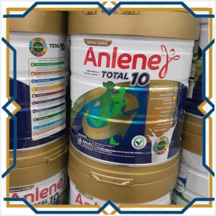 

[LDY] ANLINE TOTAL 10 SUSU BUBUK RASA VANILA 400GR RENDAH LAKTOSA & LEMAK