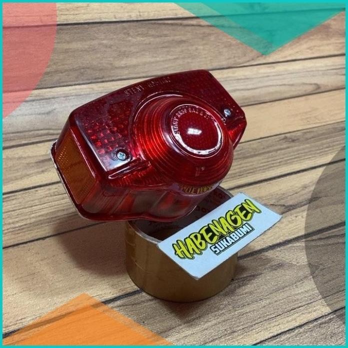 lampu rem stop lamp belakang mika mata kucing honda cb 100 125 k5 19F3