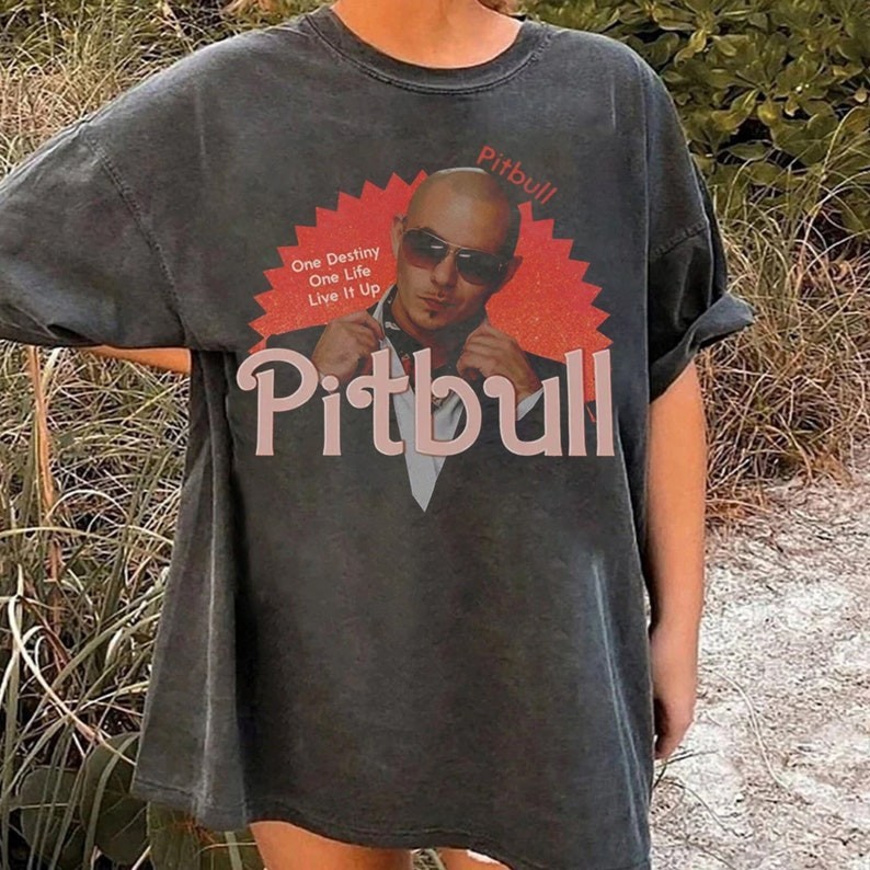 Kemeja Pit.bull Kemeja Rap Pi.tbull Kemeja Rapper Pit.bull Antik Kemeja Rapper Pit.bull Retro