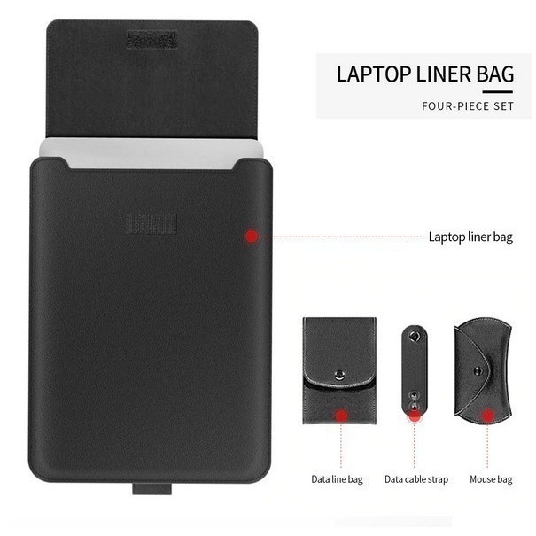 SALE TERBARU LAPTOP ACER ASPIRE 5 A514 14 INCH LEATHER CASE SLEEVE COVER MOUSEPAD