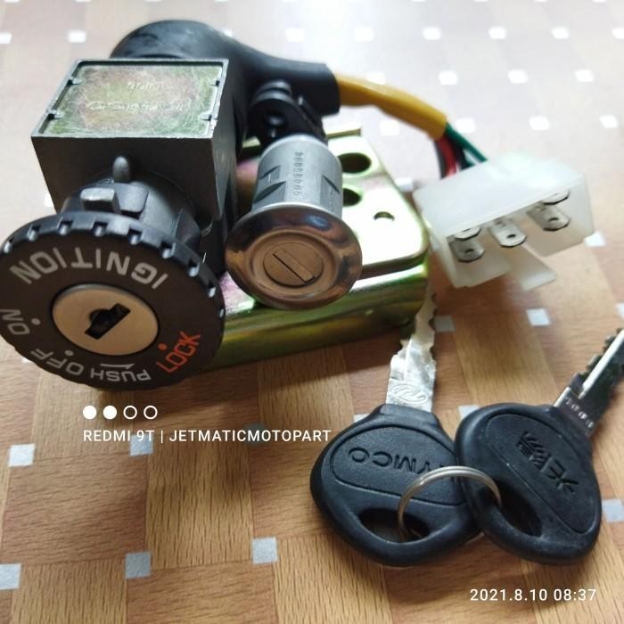 KUNCI KONTAK SET ORIGINAL KYMCO JETMATIC TREND