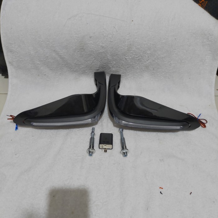 Handguard Plus Lampu Sen Proguard Klx Crf Nmax Pcx Vario Ninja Vixion