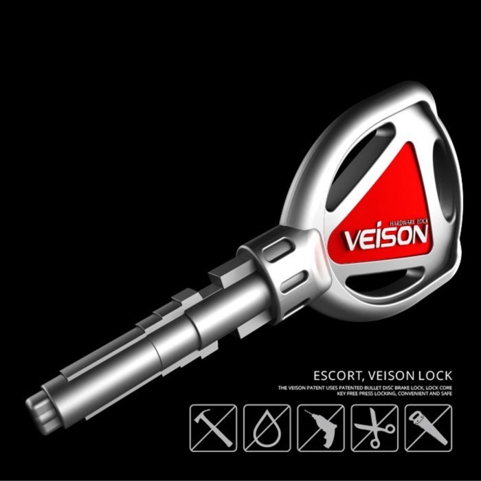 Gembok Cakram Motor Merek Veison Universal Motor Gembok Kunci Rem