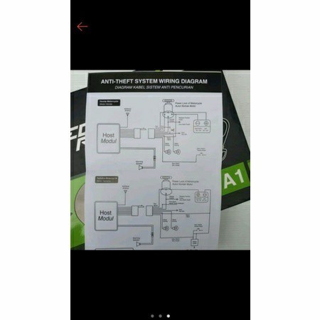 Alarm Remot Motor Universal Alarm Anti Maling