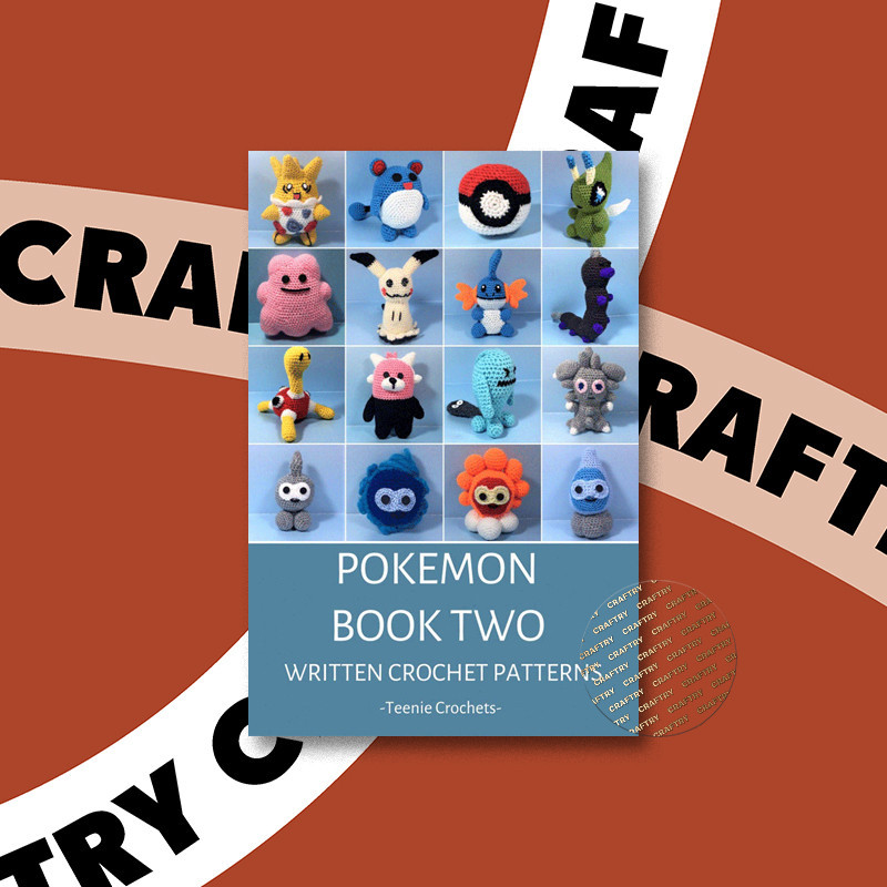 

Pokemon Book Two - Teenie Crochets