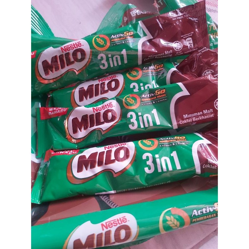 

Milo Activ-Go 3 in 1 Malaysia 33g