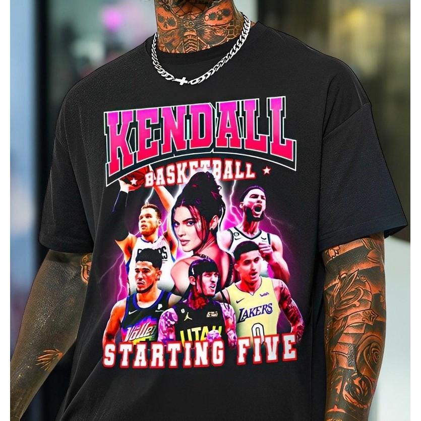 Kendall Mulai Lima Kemeja Kendall Jenner Mulai Lima KUWTK Kemeja Kardashians Lucu T-Shirt Kim K Lelu