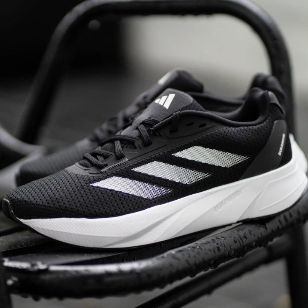 Sepatu Lari Olahraga Pria Duramo Sl Hitam Sier