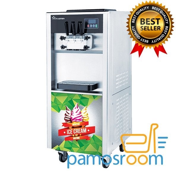MESIN ES KRIM ICE CREAM WIRASTAR WIR 818F 3 VALVE 25LH FLOOR TYPE