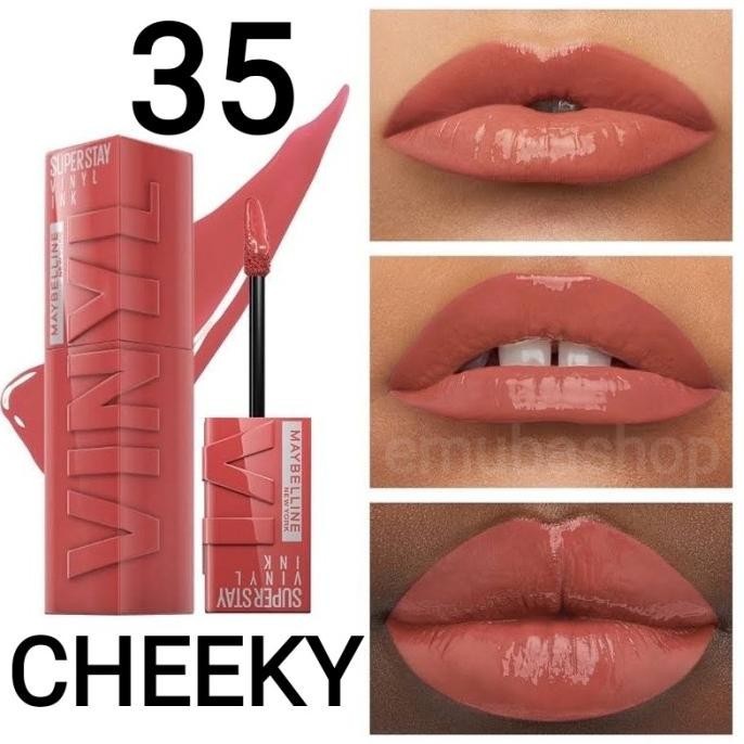 Maybelline Superstay Super Stay Vinyl Ink Lip Cream Lipstick 35 Cheeky