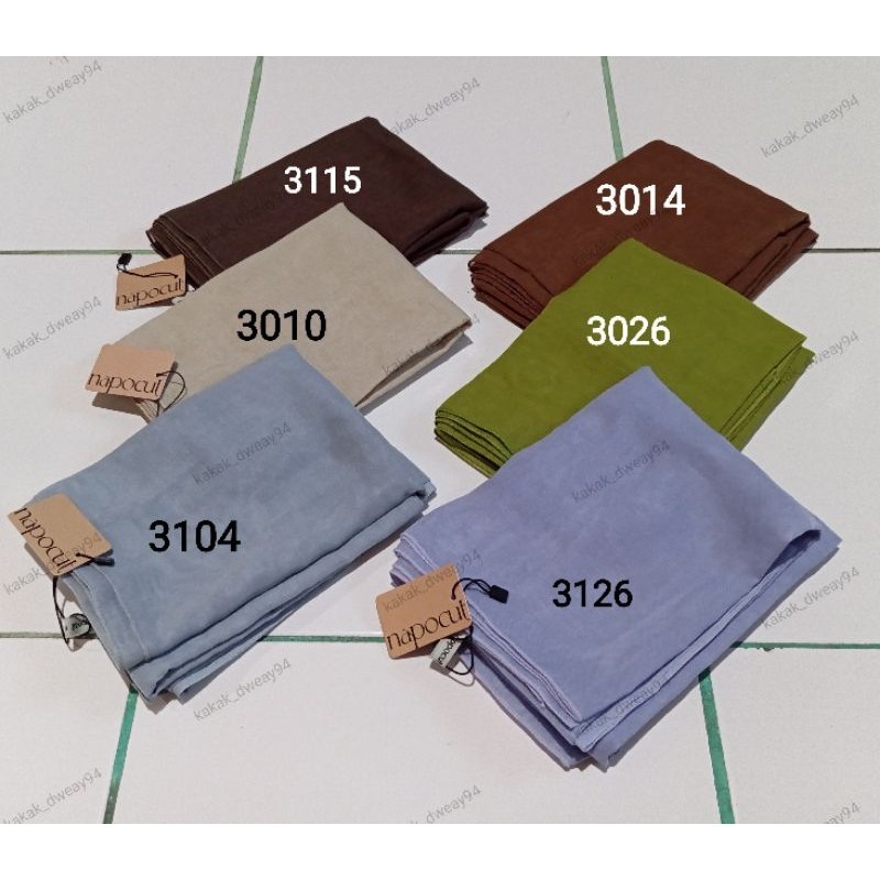 hijab paris polos napocut