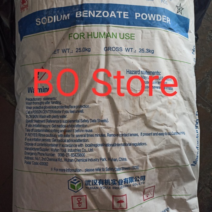 

Terlaris sodium benzoate / sodium benzoat / pengawet makanan / sb SALE