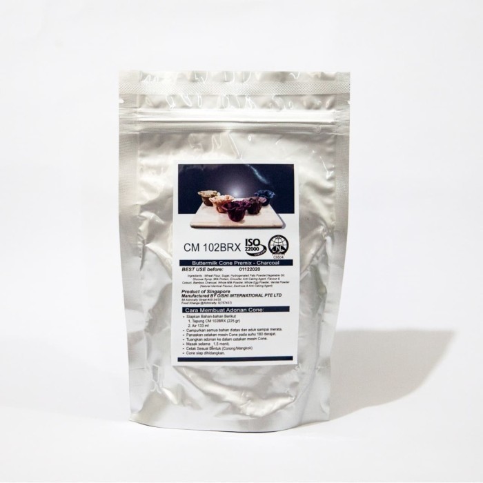 

Terlaris REPACK CONE PREMIX IMPORT CHARCOAL / REDVELVET 225g SALE