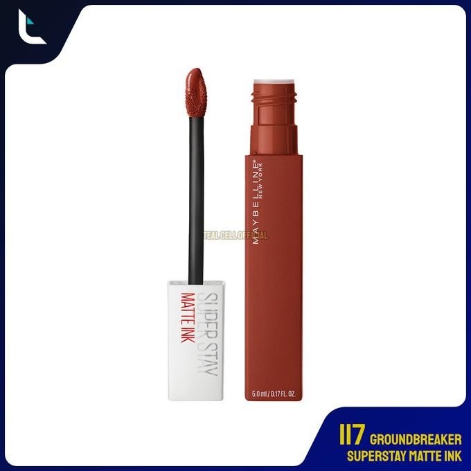 MAYBELLINE - SUPERSTAY MATTE INK LIQUID LIPSTICK - 117 GROUND BREAKER