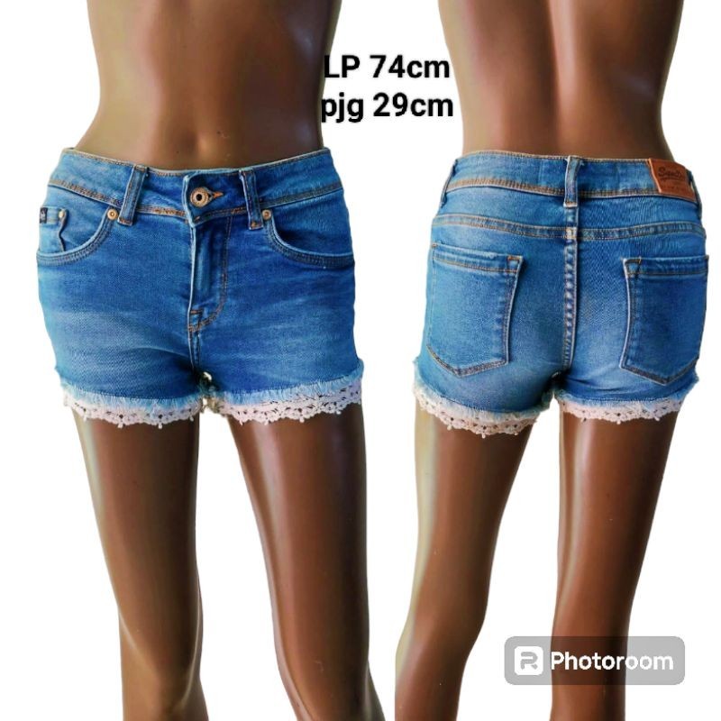 preloved branded original Superdry Hotpants jeans