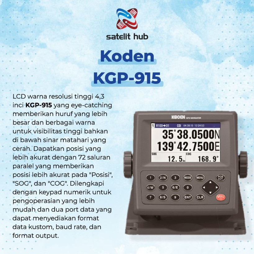 Koden KGP 915 GPS Navigator