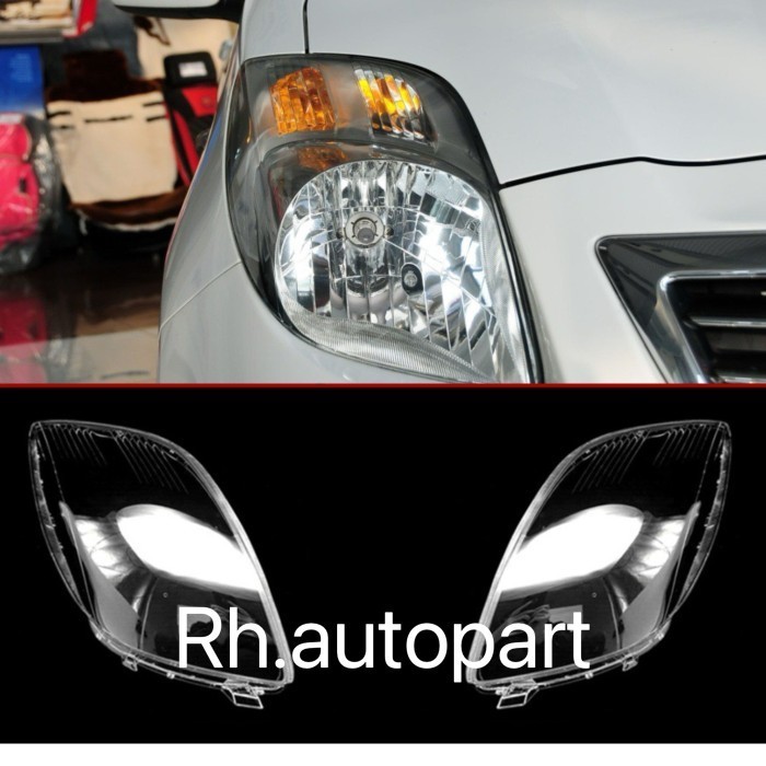 MIKA HEAD LAMP/ COVER LAMPU DEPAN TOYOTA YARIS 2006-2008