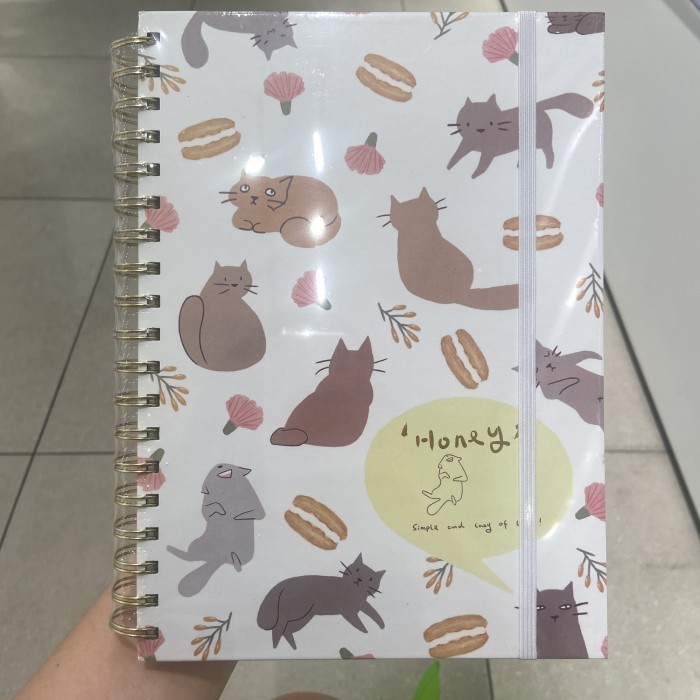 

Mikirei Cartoon kitty series B5 notebook TERMURAH