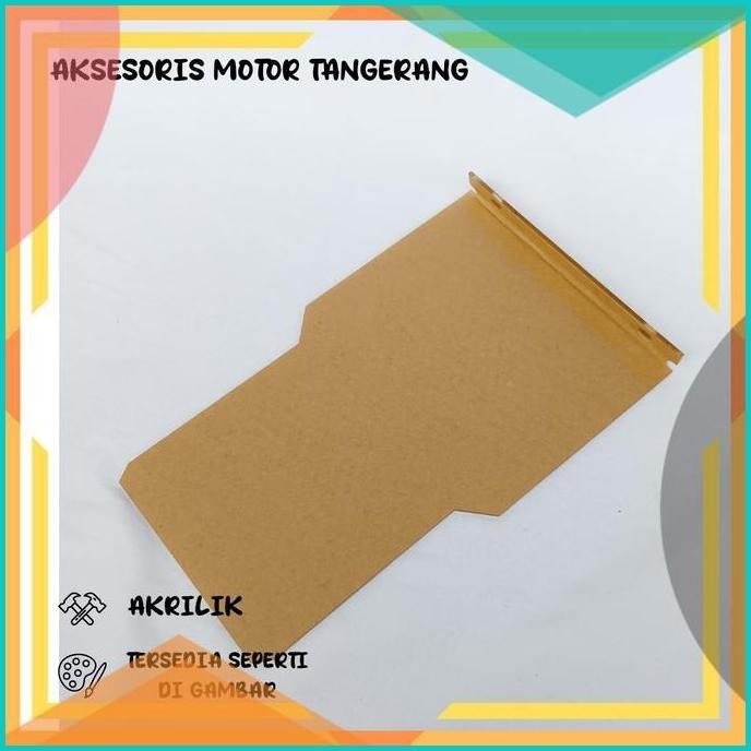 MUDFLAP VARIO 110 FI PANJANG MUDFLAP AKRILIK VARIO 110 INJEKSI  19F3B2