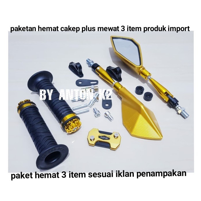 Handgrip/Handfat 3 Variasi Motor Beat Karbu-New-Scoopy-Vario-125-150