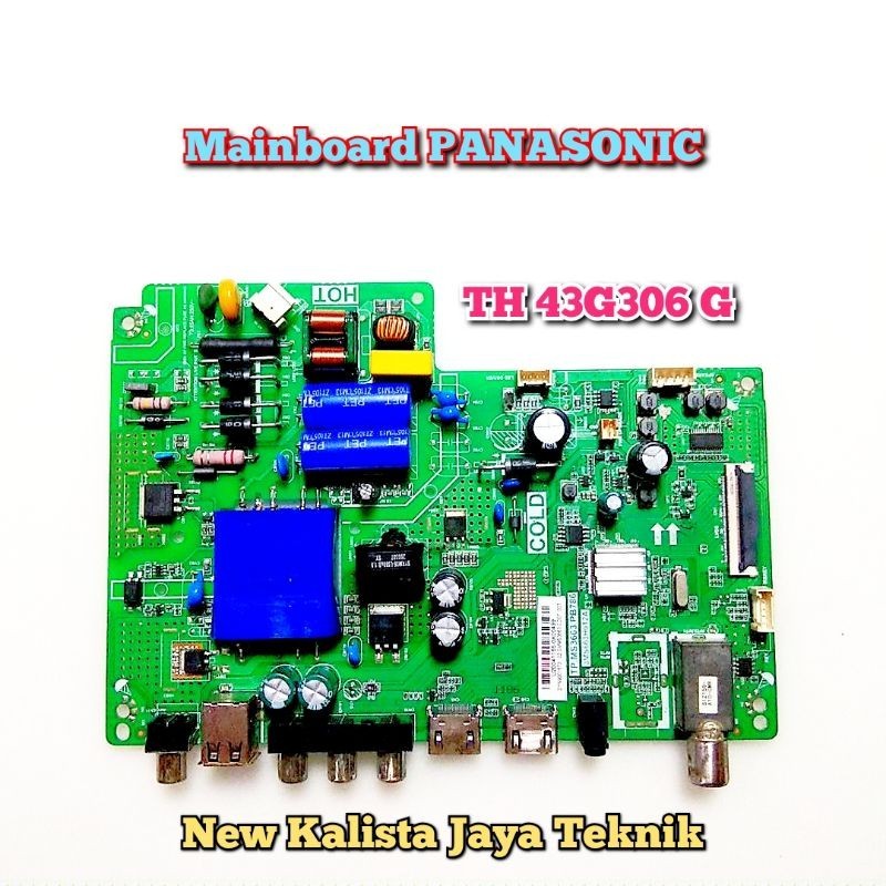 MAINBOARD TV PANASONIC TH 43G306G ORIGINAL TP.MS3663.PB786 MB 43G306 MOTHERBOARD TV TH43G306G MB PAN