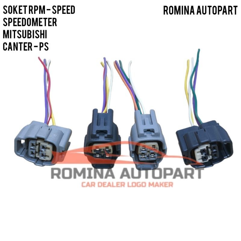 SOKET RPM SENSOR SPEED SPEDOMETER MITSUBISHI CANTER PS ORIGINAL