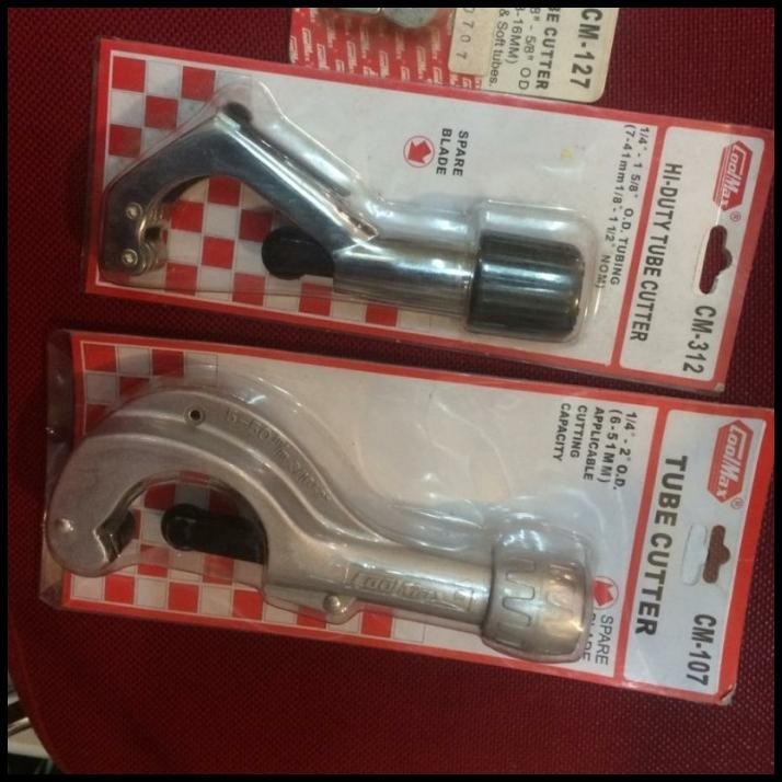 

TERMURAH TUBE CUTTER CM-127 COOLMAX (1/8" - 5/8")