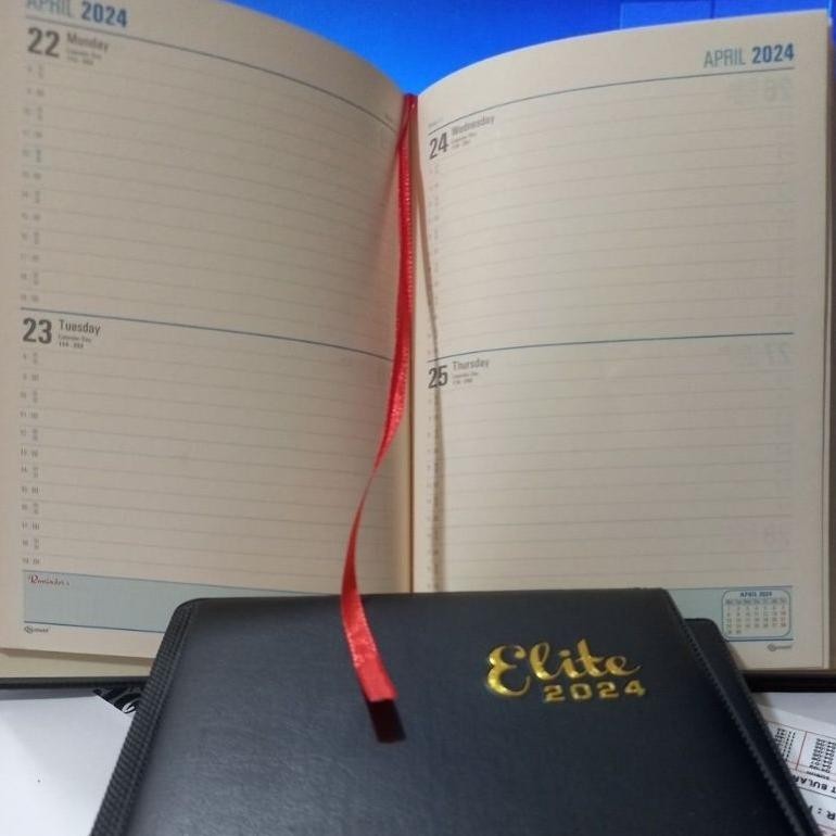 

Banyak Promooo !!! Agenda Elite Diary 2024 (Type A5)