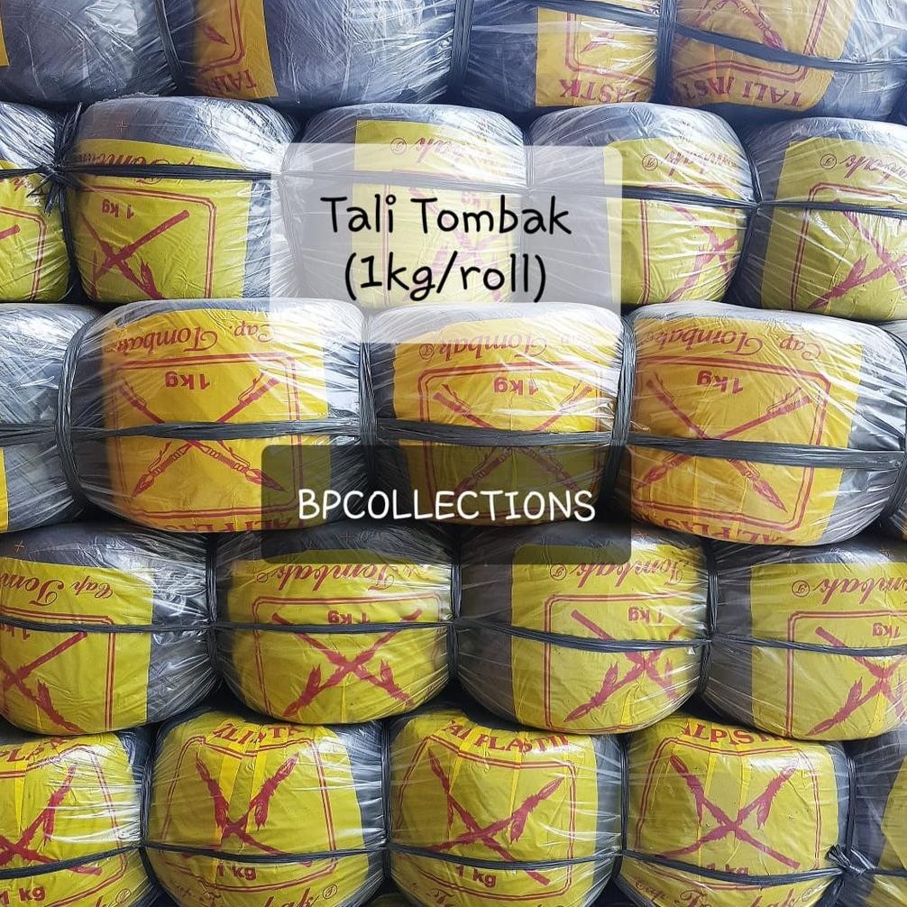 

Banyak Diskon!!! 1 Ball Gojek 15Pcs Tali Rafia 1Kg Full Hitam Warna Warni Tombak Dorang Sangat Kuat Packing 1 Ball Bal Gojek