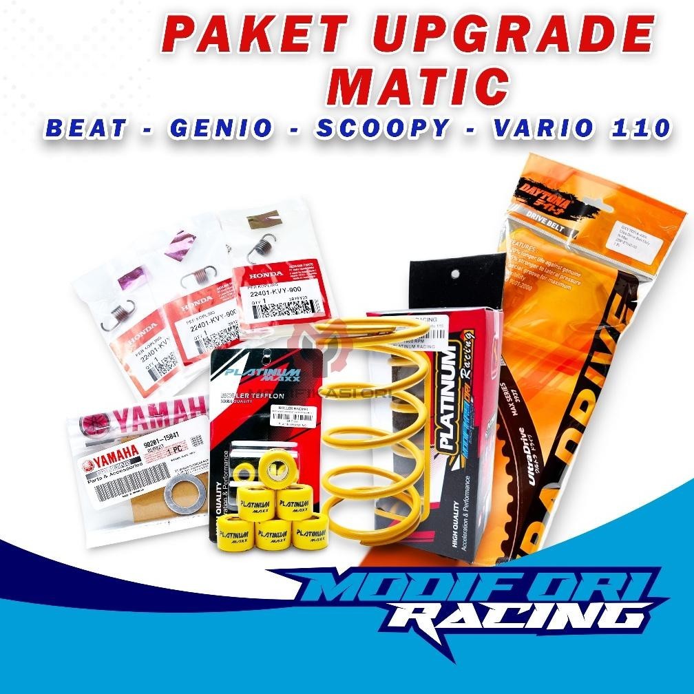 LAGI PROMOOO VBELT BEAT DAYTONA - PER CVT BEAT RACING - PAKET AKSELERASI CVT KIRIAN - GENIO BEAT DEL