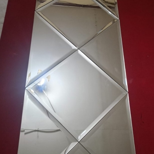 CERMIN BEVEL WAJIK ASLI CERMIN