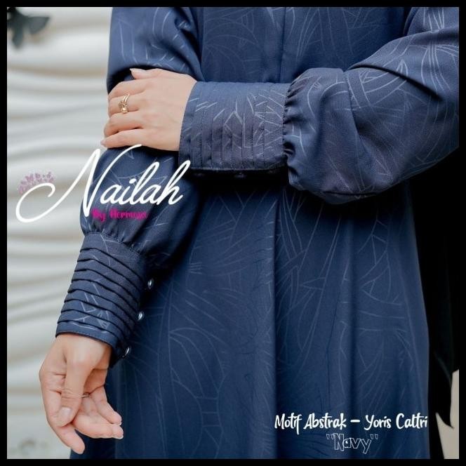 (PROMO) pakaian wanita navy/gamis wanita biru dongker/gamis wanita navy Silahkan diorder