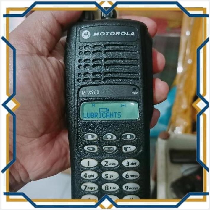 [LGD] HT MOTOROLA MTX960 FREKUENSI 800MHZ BEKAS