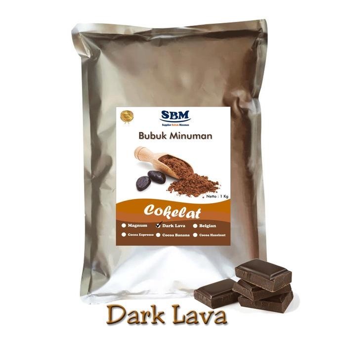 

Bubuk Minuman Dark Chocolate Lava Powder Cokelat Premium Cocoa Coklat