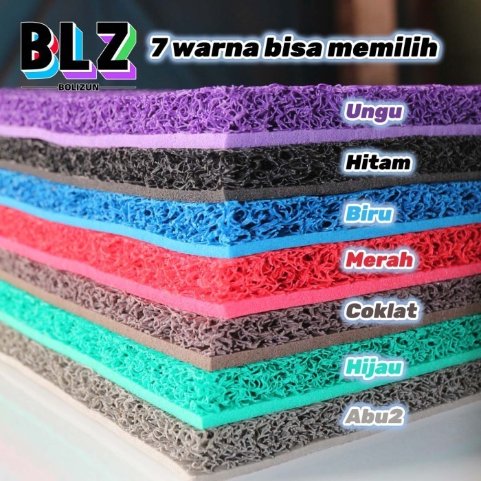 BOLIZUN Karpet Mobil Mie Bihun Toyota Calya 2022-2024 3 baris, +bagasi Ori