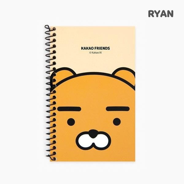 

KAKAO FRIENDS Notebook One Ring Left Iron - Ryan