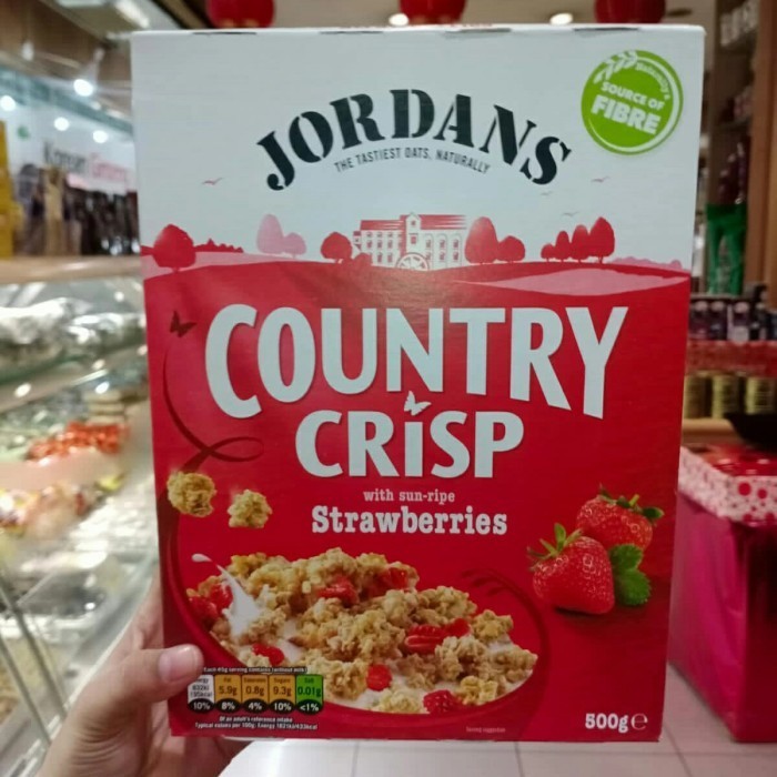 

Jons Country Crisp With Strawberries 500G Sereal Breakfast Cereal