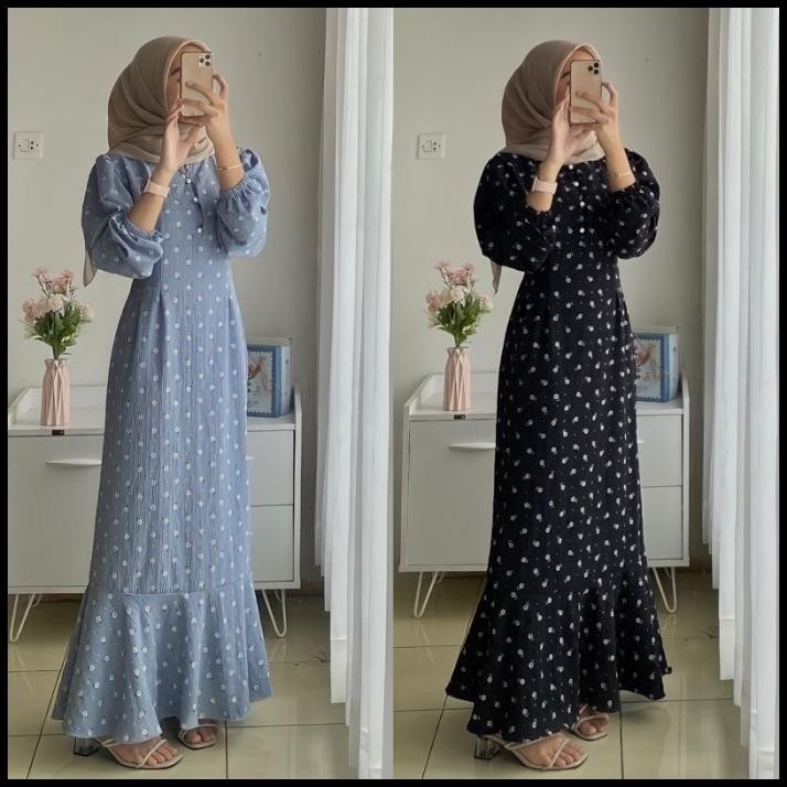 Diskon Naima Korean Dress By Wafacloth.Id Silahkan Diorder