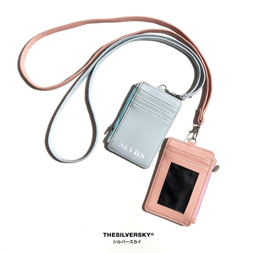 

THESILVERSKY LANYARD NAME TAG ID CARD KULIT PREMIUM TERLARIS